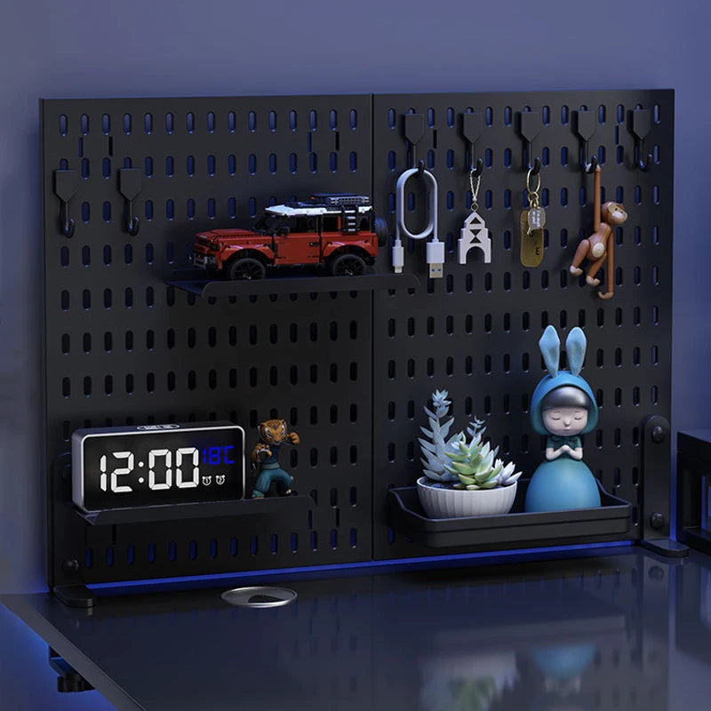 Wall Storage Decorative Boards Pegboard Wall Organizer Game