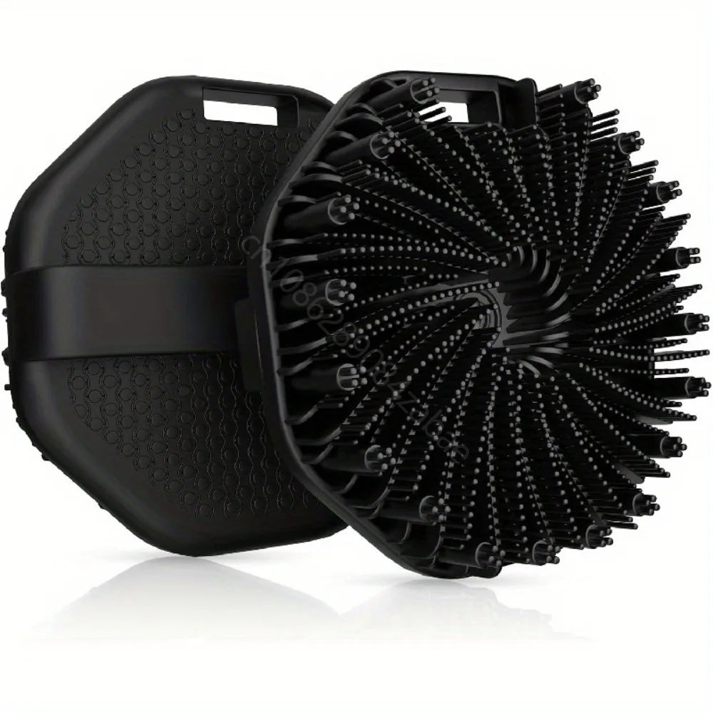 Bath Soft Silicone Back Brush Bath Shower Sponge