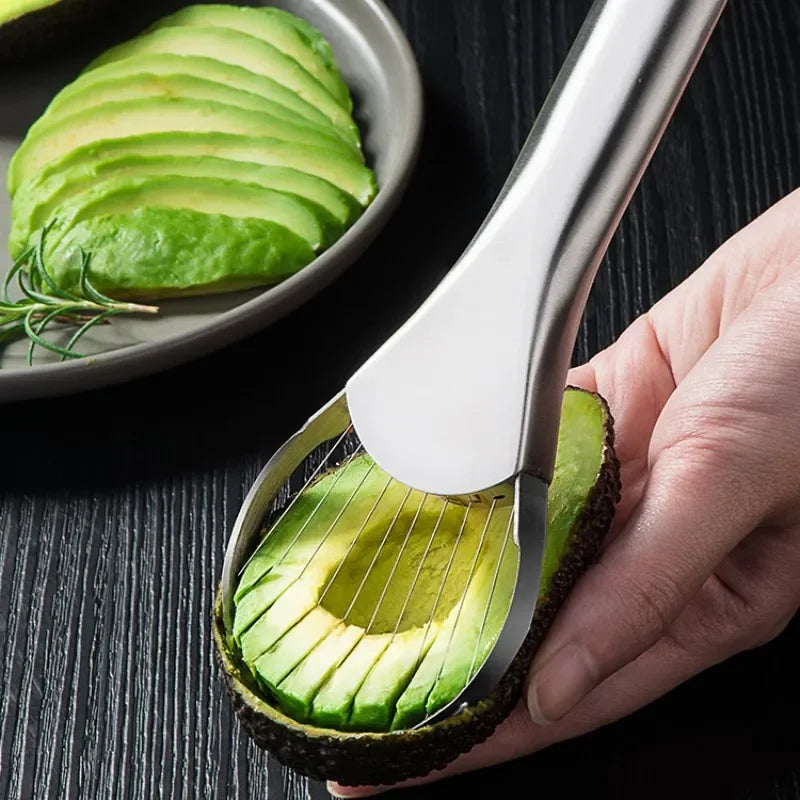 Avocado Knife Stainless Steel Cutter Fruit Cutting Artifact