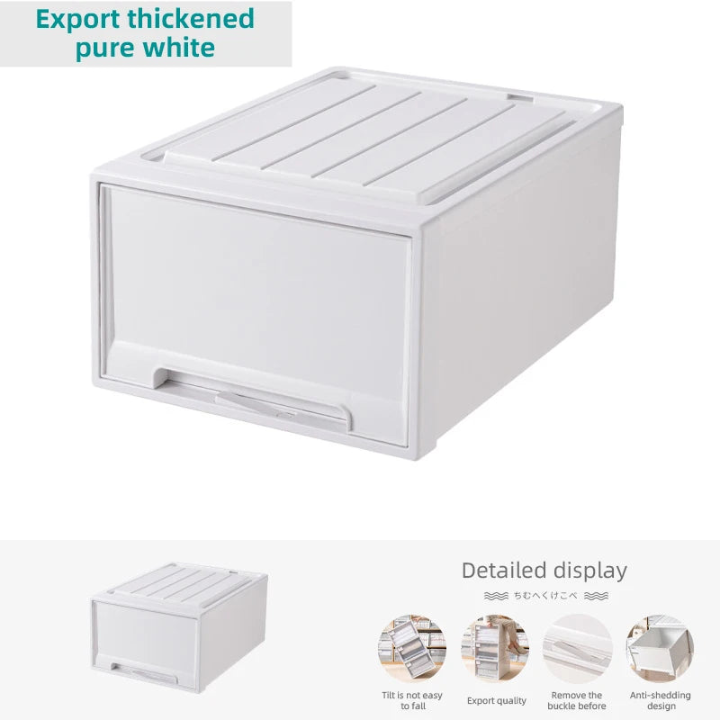 Stacking Storage Drawer Boxes Large Capacity Wardrobe Drawer