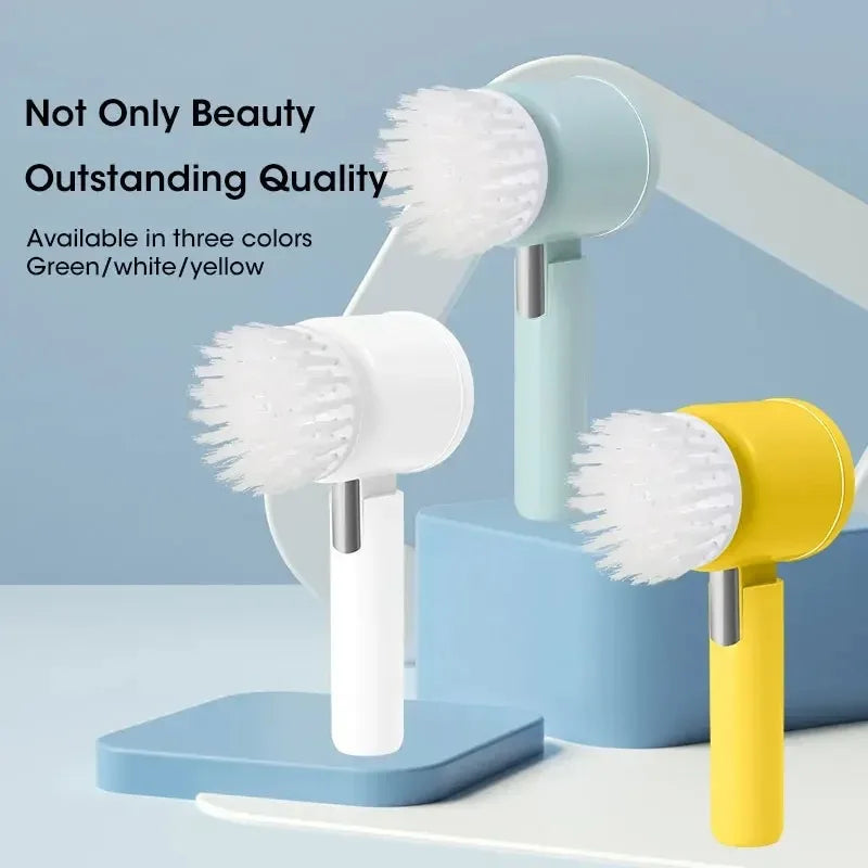 Electric Cleaning Brush Rotary Scrubber Bathroom Balcony Cleaning
