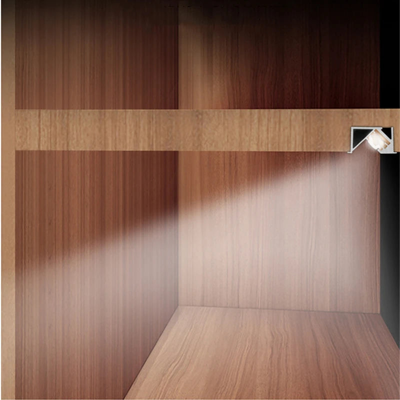 5m/1m/Pcs Invisible Led Recessed Aluminum Profile Hidden