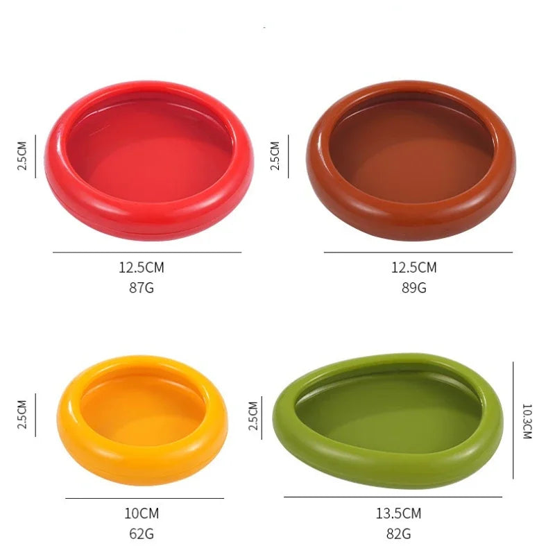 1pc/4pc Silicone Fruit Vegetable Fresh-Keeping Box Food Storage