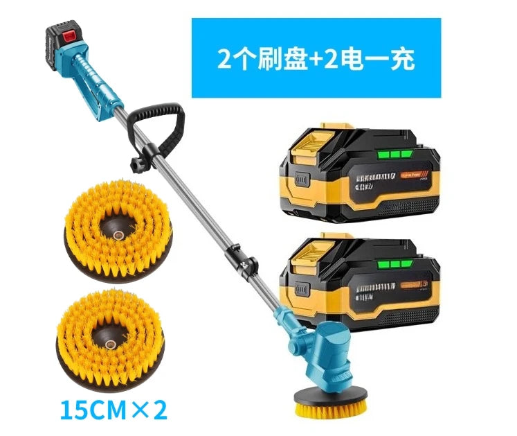 High Power Electric Cleaning Brush Handheld Automatic Rotating