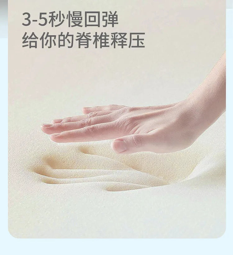 Latex Memory Foam Mattress Soft Pad Bed Bedroom