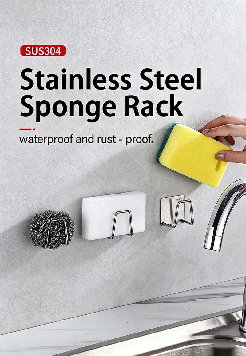 Sink Sponge Holder Stainless Steel Sponge Holder Sponge