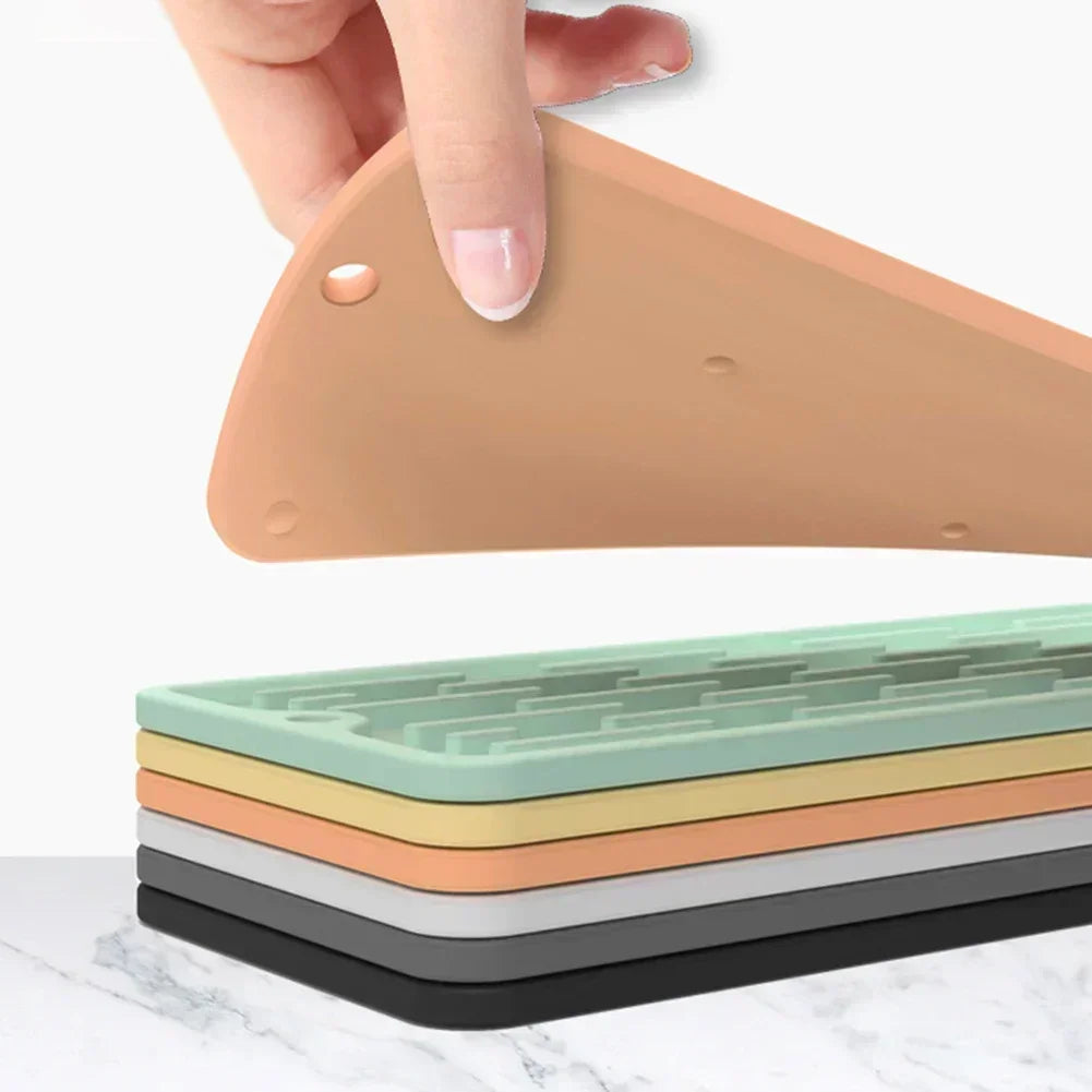 Silicone Dish Drying Mat Anti Slip Sink Storage