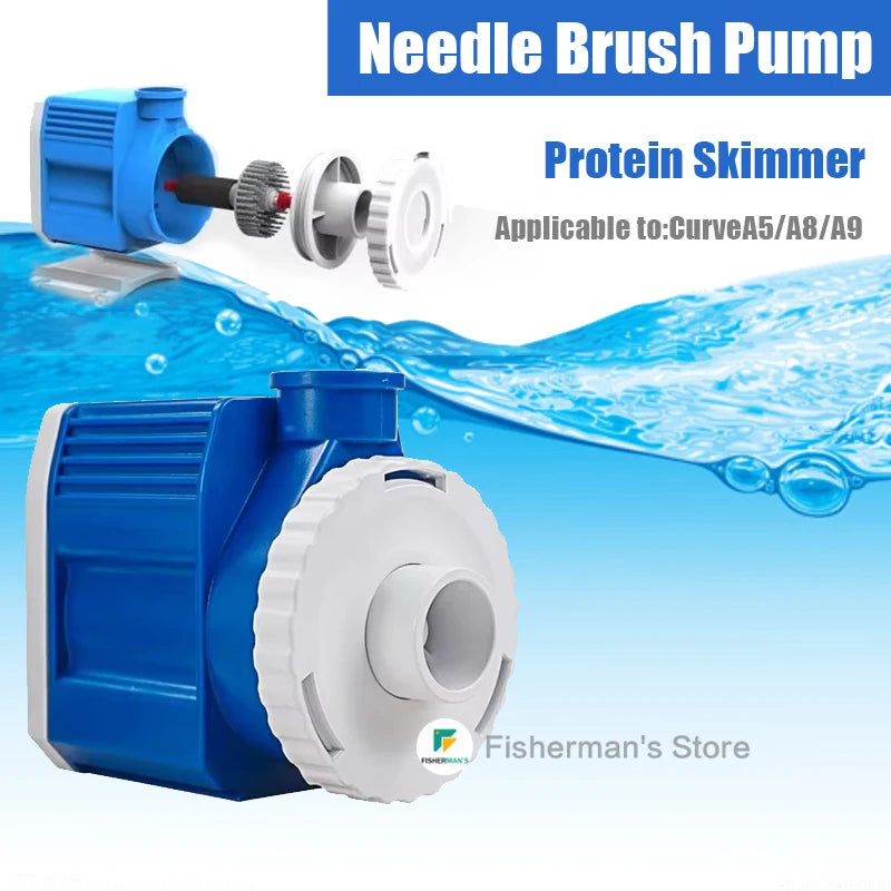 Bubble Magus Protein Skimmer Dc Needle Brush Pump