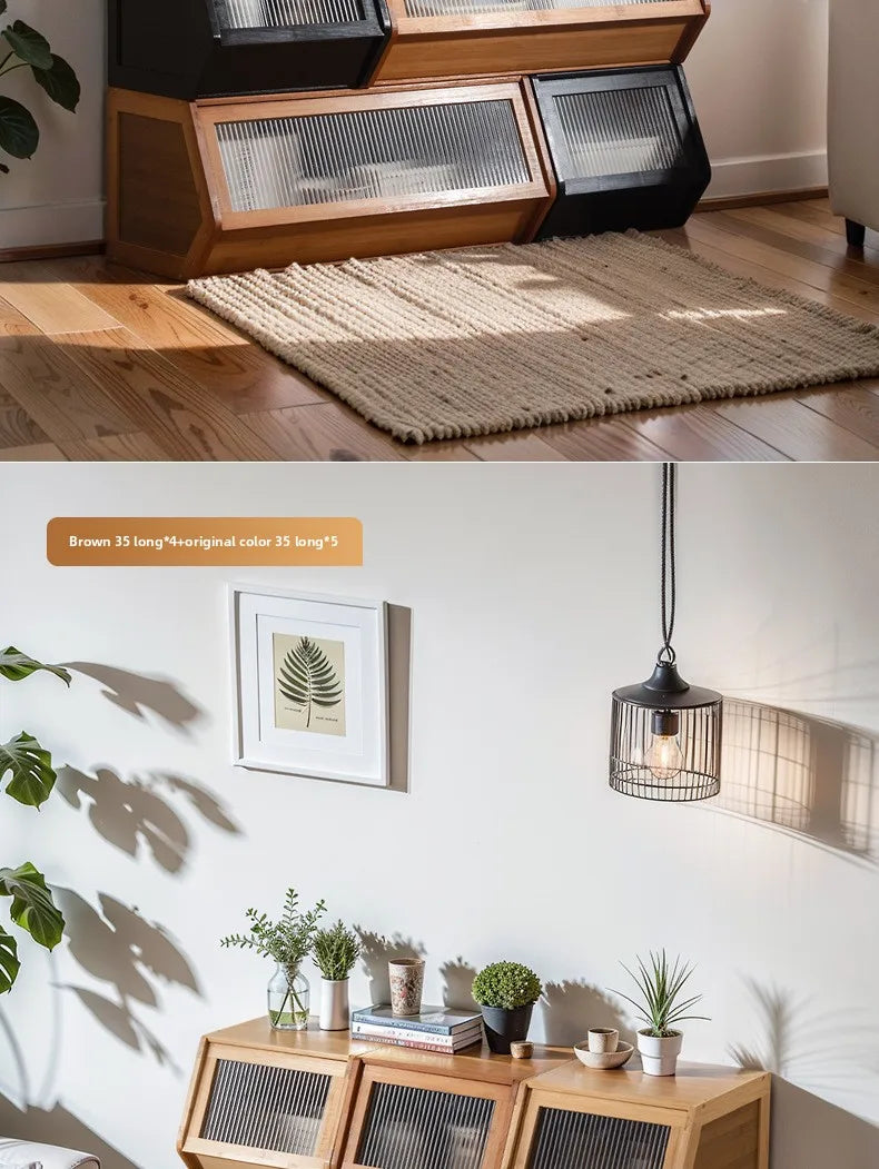 Bucket Cabinet Storage Cabinet Bedroom Living Room Bookshelf