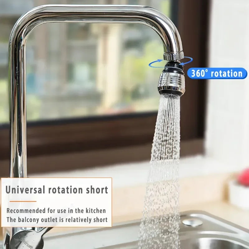 Modes 360 Rotatable Bubbler High Pressure Faucet Extender