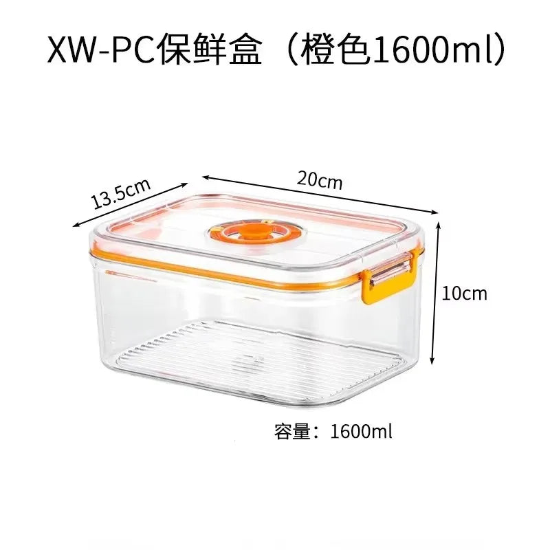 Vacuum Fresh-Keeping Box Refrigerator Sealed Canister