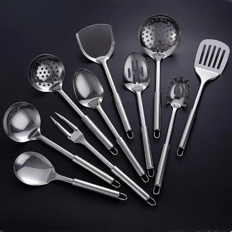 Cookware Cooking Utensils Stainless Steel Shovel Soup Spoon