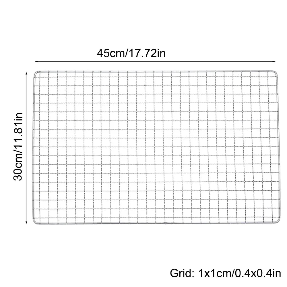 Grill Rack Grids Stainless Steel Bbq Roasting Rack
