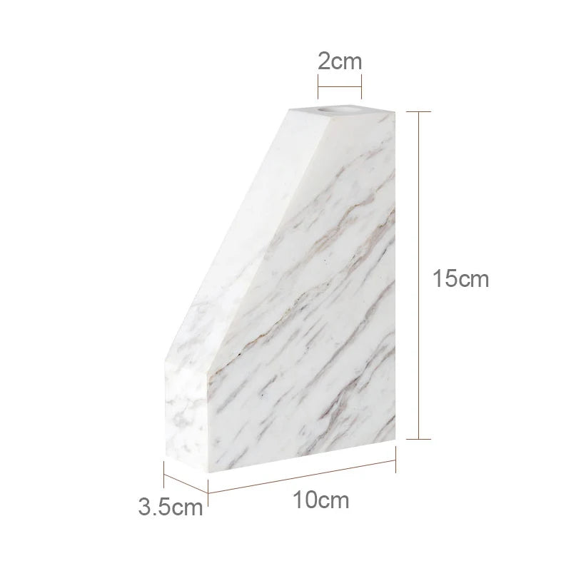 Volakos White Natural Marble Bathroom Soap Dispenser Soap
