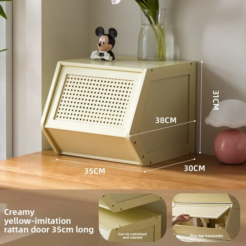 Bucket Cabinet Storage Cabinet Bedroom Living Room Bookshelf