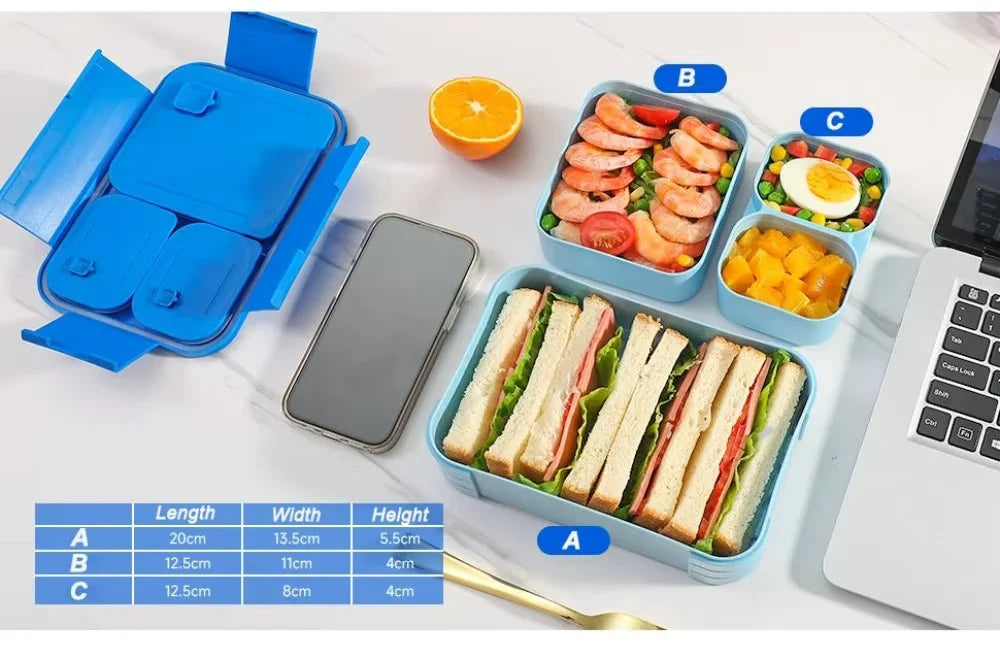 Lunch Box Leak Proof Bpa-Free Bento Lunch Box