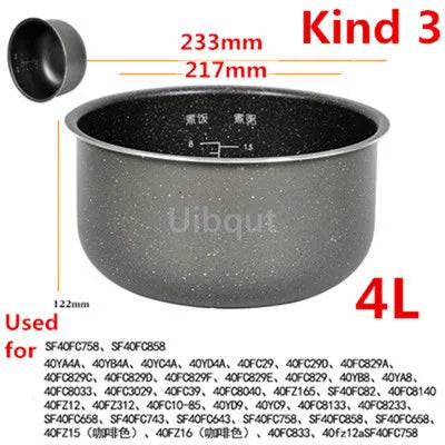 Rice Cooker Liner Supor Pressure Lnner Pot Rice