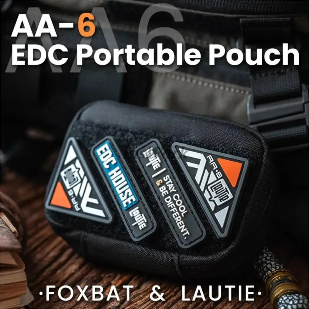 Lautie Foxbat Co-Designed Edc Pouch Storage Bag
