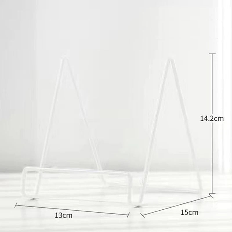 Iron Art Magazine Display Stand Dish Rack Plate