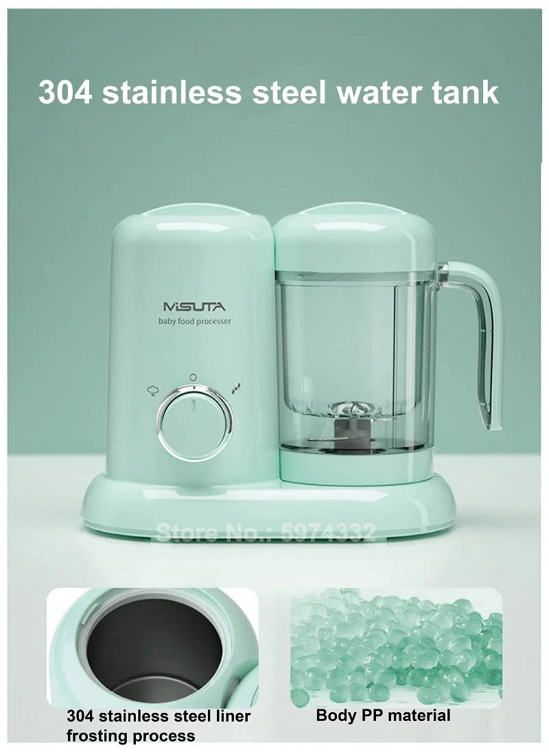 300w Baby Food Cook Mixer Steamer Fruit Vegetable