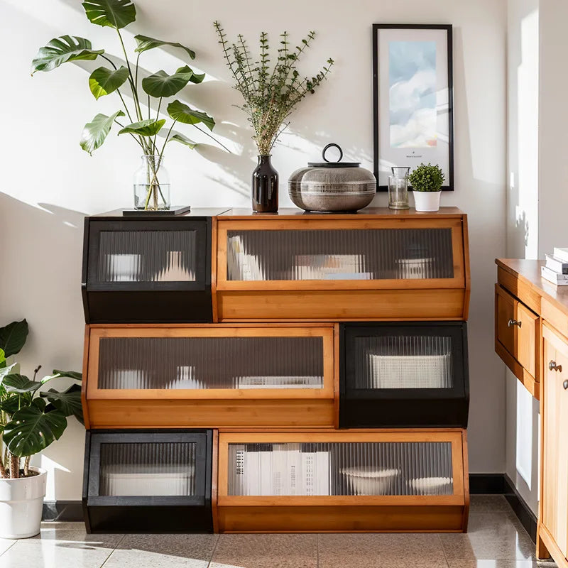 Bucket Cabinet Storage Cabinet Bedroom Living Room Bookshelf