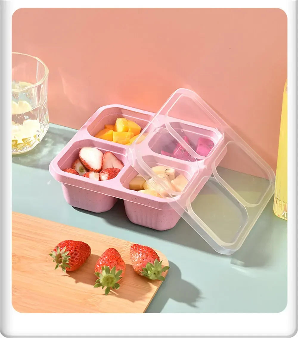 Grid Snack Containers Reusable Meal Prep Lunch Containers