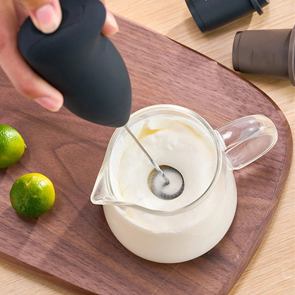 Mini Milk Frother Electric Coffee Foamer Handheld Mixer