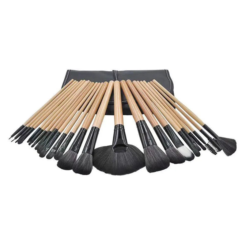 Gift Bag Sponge 24 Makeup Brush Sets Cosmetics
