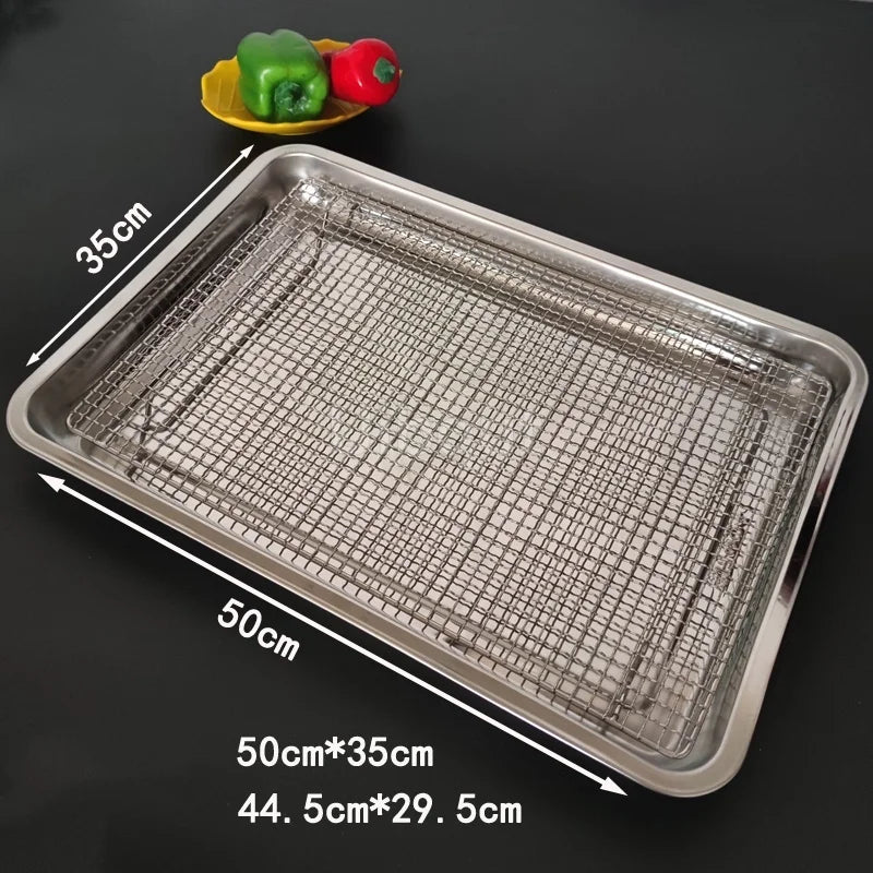 304 Stainless Steel Oven Square Barbecue Bbq Mesh