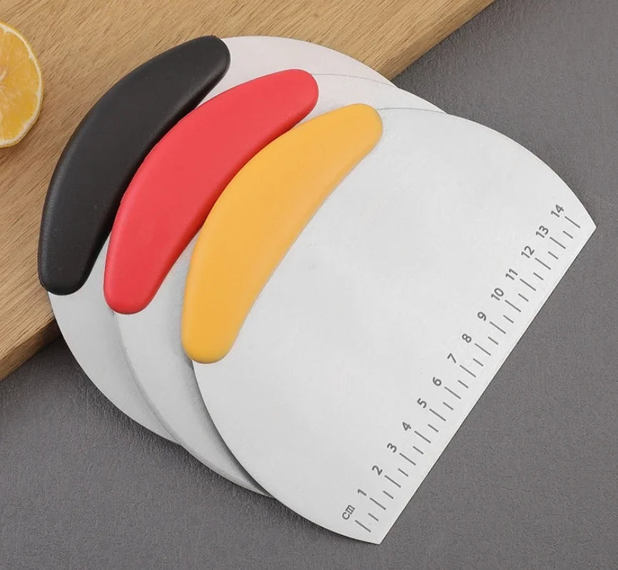 Stainless Steel Pastry Cutter Dough Scraper Pizza Chopper