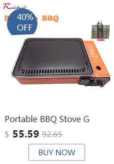 Camping Multi Gas Grill Bbq Stove Grill Folding