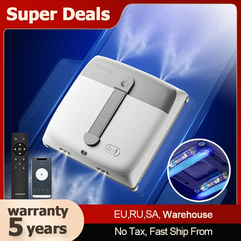 Window Cleaning Robot Liectroux G9 Vibrating Bionic Arms