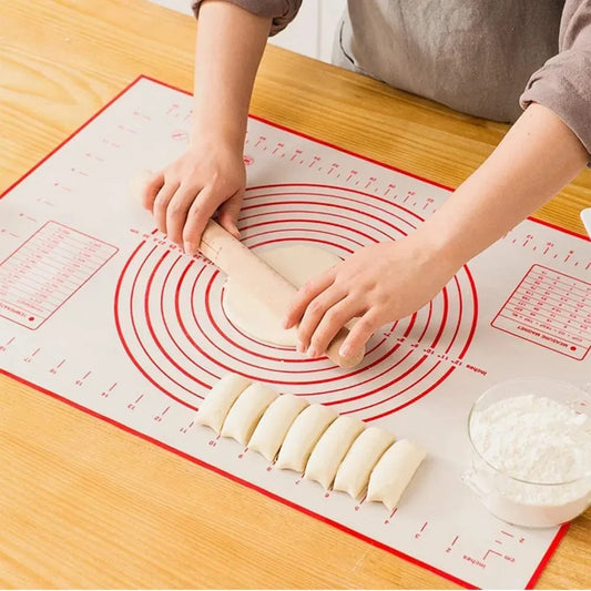 Untior 1pcs Silicone Baking Mat Kneading Pad Dough