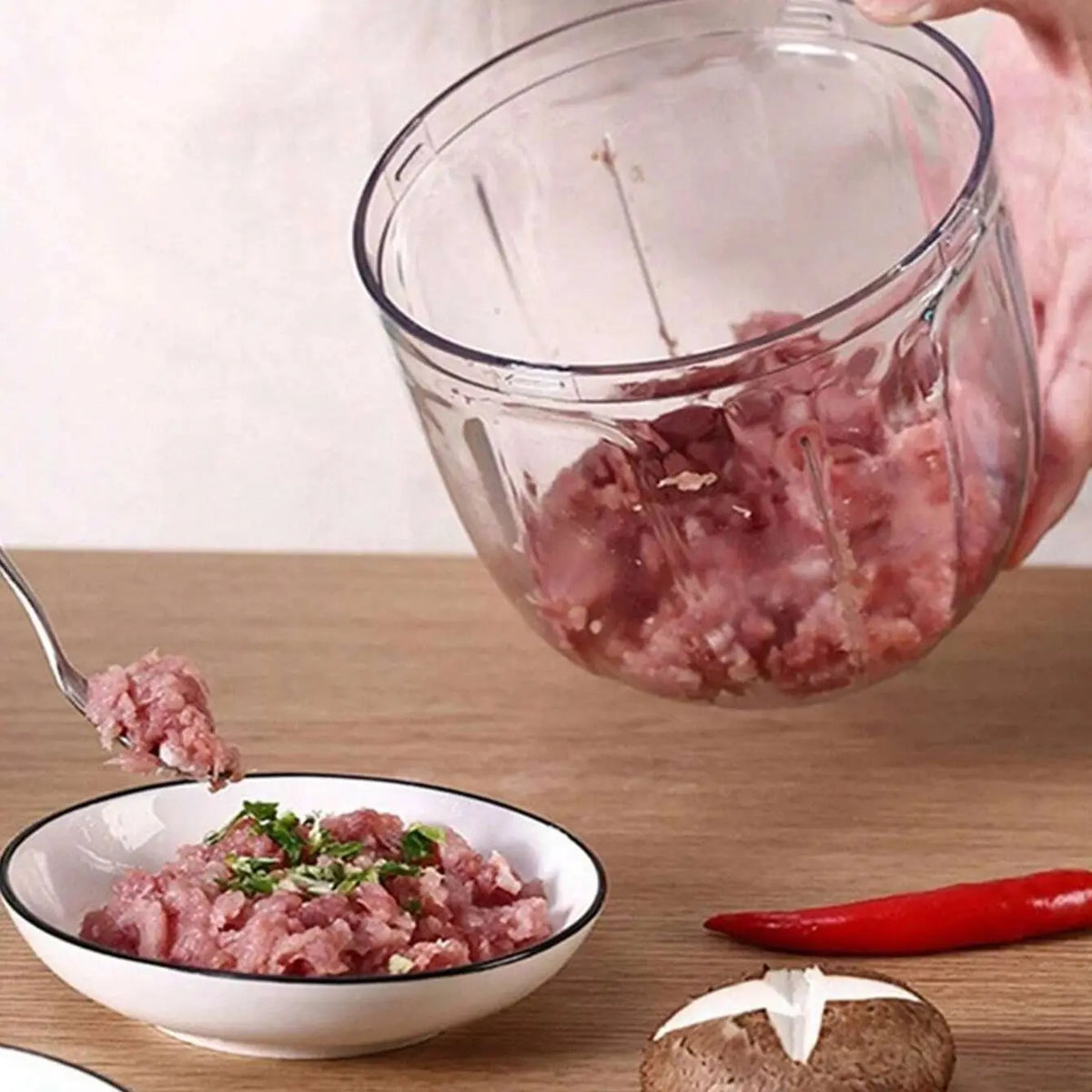 Multi Meat Mincer Garlic Chopper Onion Cutter Rotate