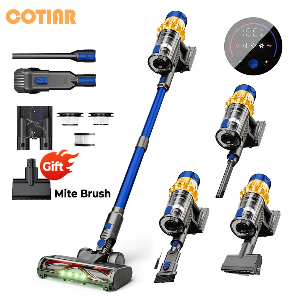 Cotiar V22 Cordless Vacuum Cleaner 650w 55000pa Appliance