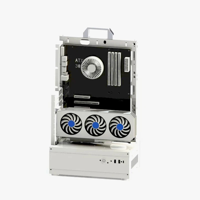Open Frame Pc Case 240/360 Liquid & Air
