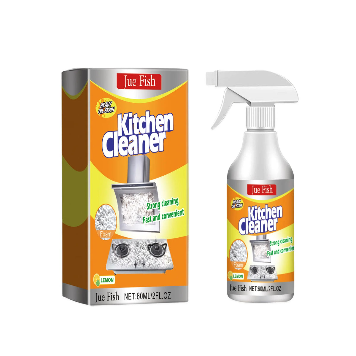60ml All Purpose Cleaner Stove Remover Removes Oil