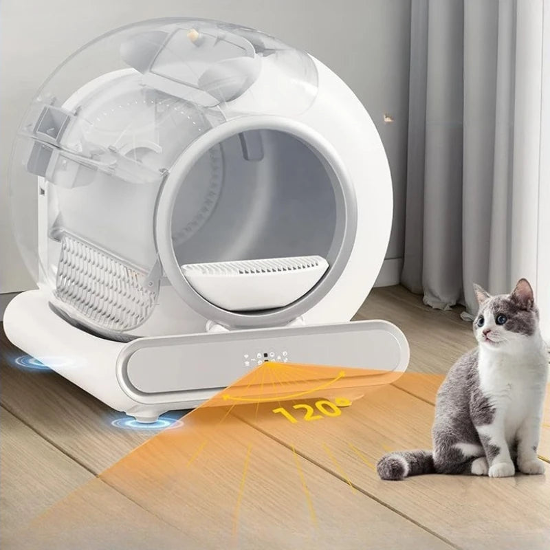Automatic Smart Cat Litter Box Automatic Cleaning Deodorizing