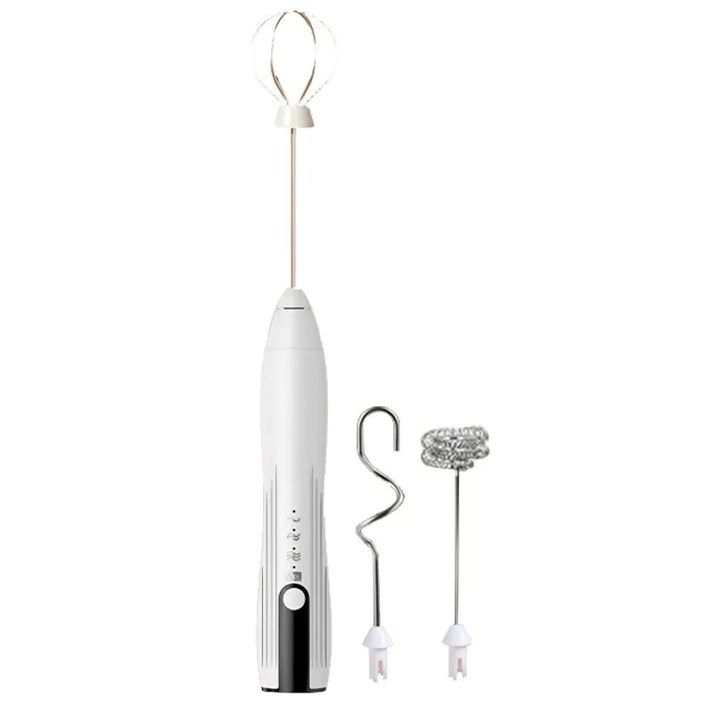 Mini Electric Milk Foamer Blender Wireless Coffee Whisk
