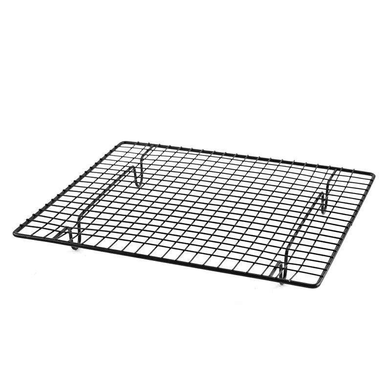 1pc-High Carbon Steel Nonstick Cake Cooling Rack Cooling