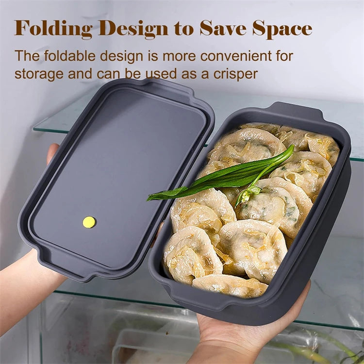 Lmetjma Silicone Bread Loaf Pan Collapsible Bread Toast
