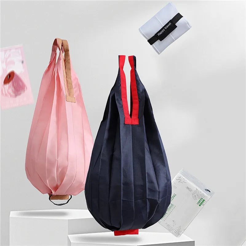 Lightweight Reusable Shopping Shoulder Bags Foldable Grocery