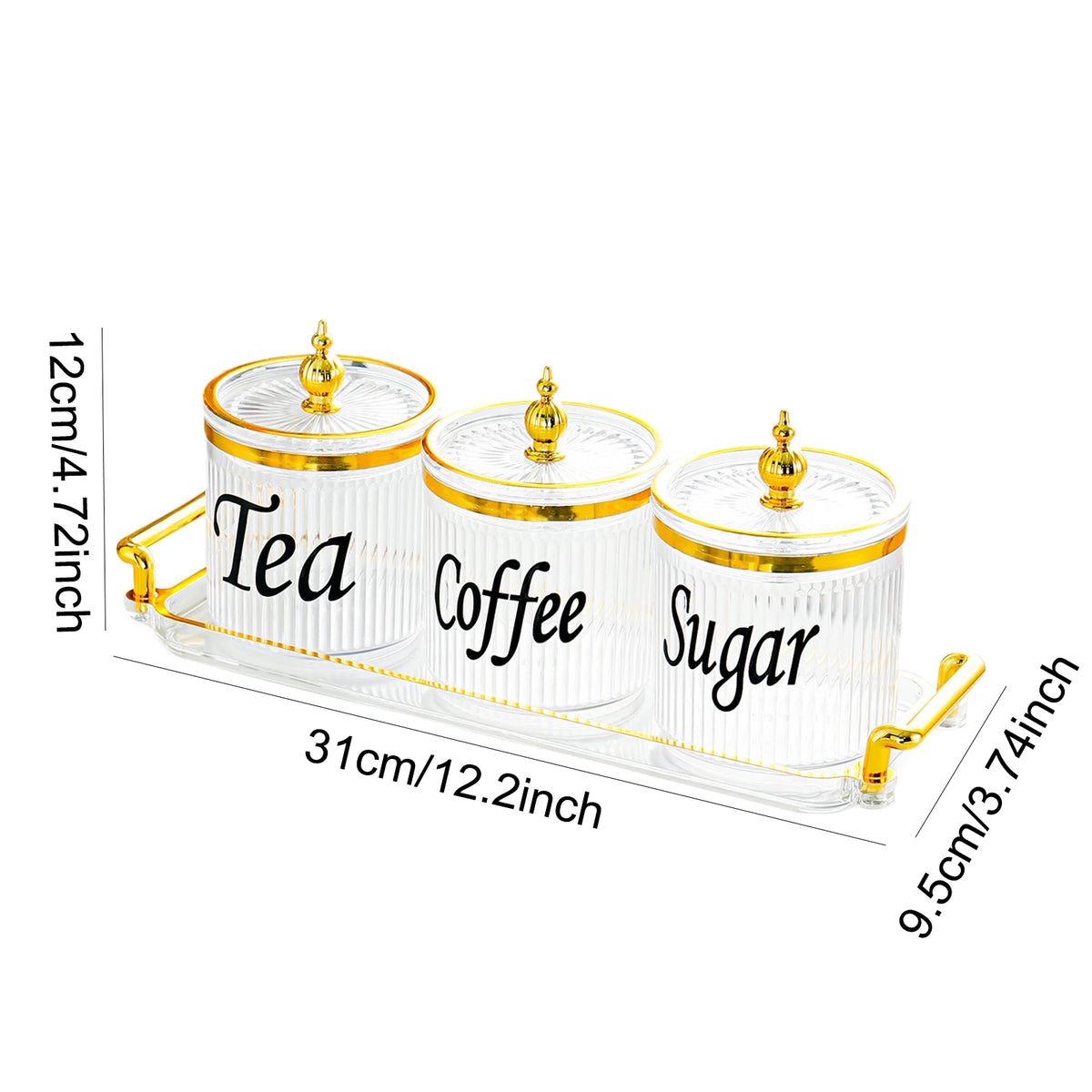 Condiment Canister Dried Fruit Snack Storage Box Sugar