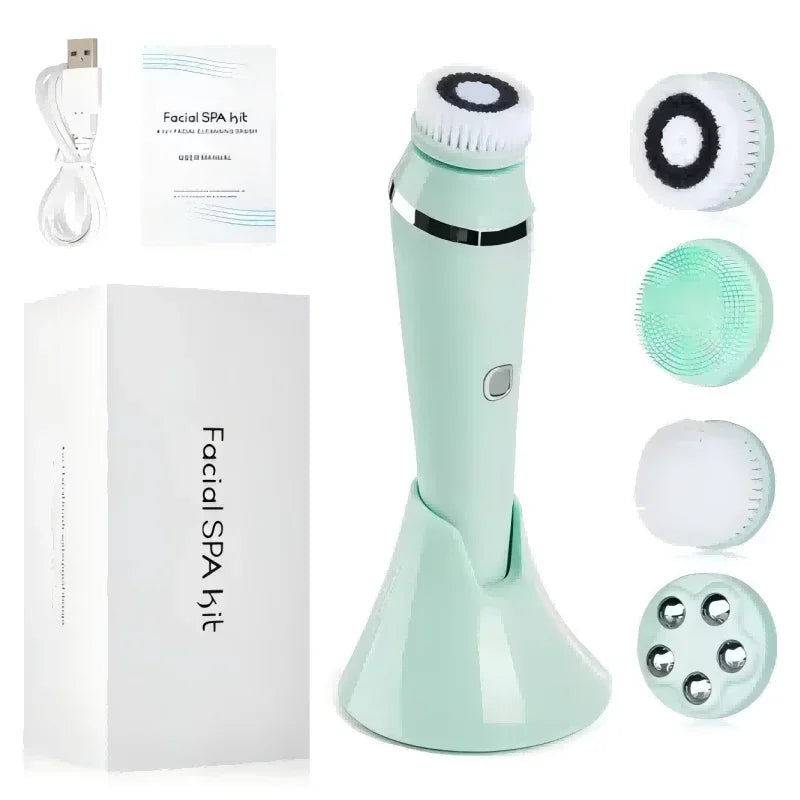 In Electric Facial Cleansing Brush Waterproof Ipx7 Face