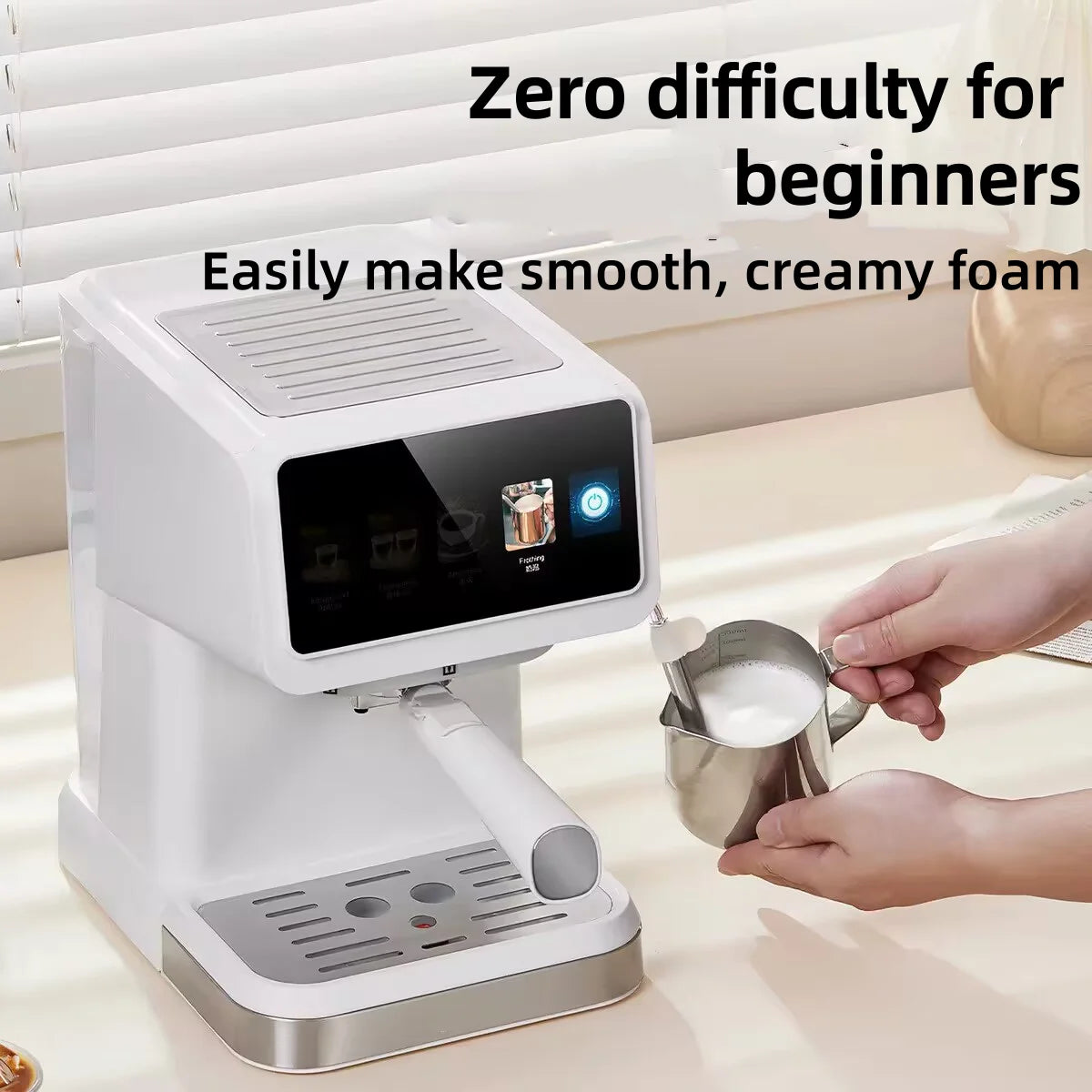 20bar Espresso Machine Steam Milk Frother Coffee Maker