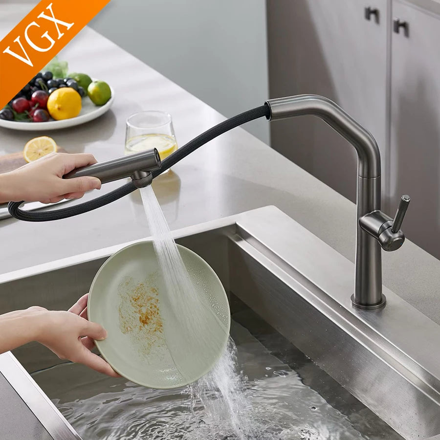 Vgx Gold Faucet Dual Spout Pure Drinking Water
