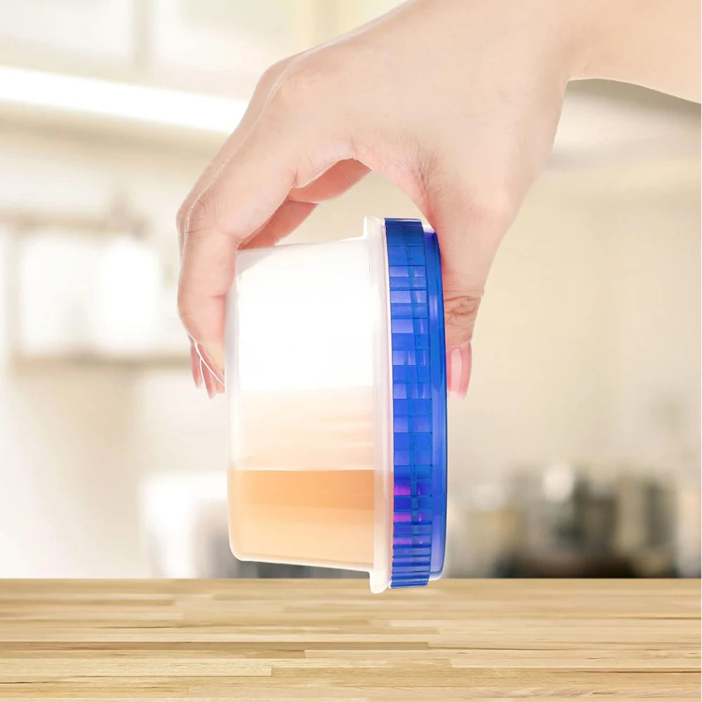 Plastic Freezer Containers Food Storage Twist Top Food