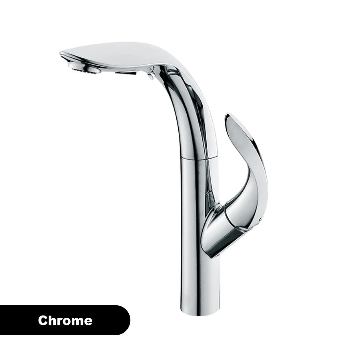Luxury Brass Gold Touch Switch Faucet Pull-Out Design