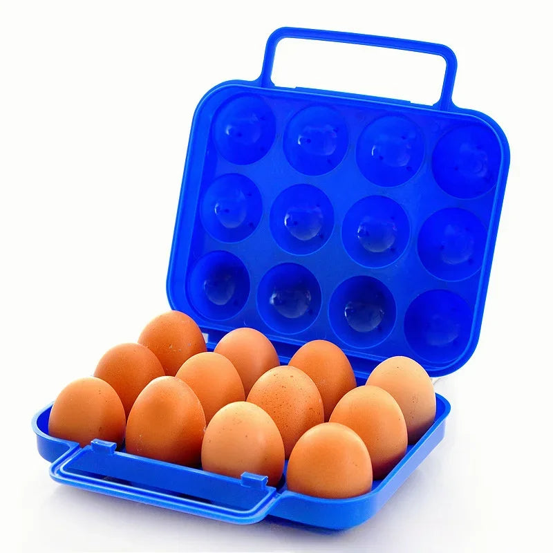 2/4/6/12 Grid Egg Storage Box Egg Holder Container