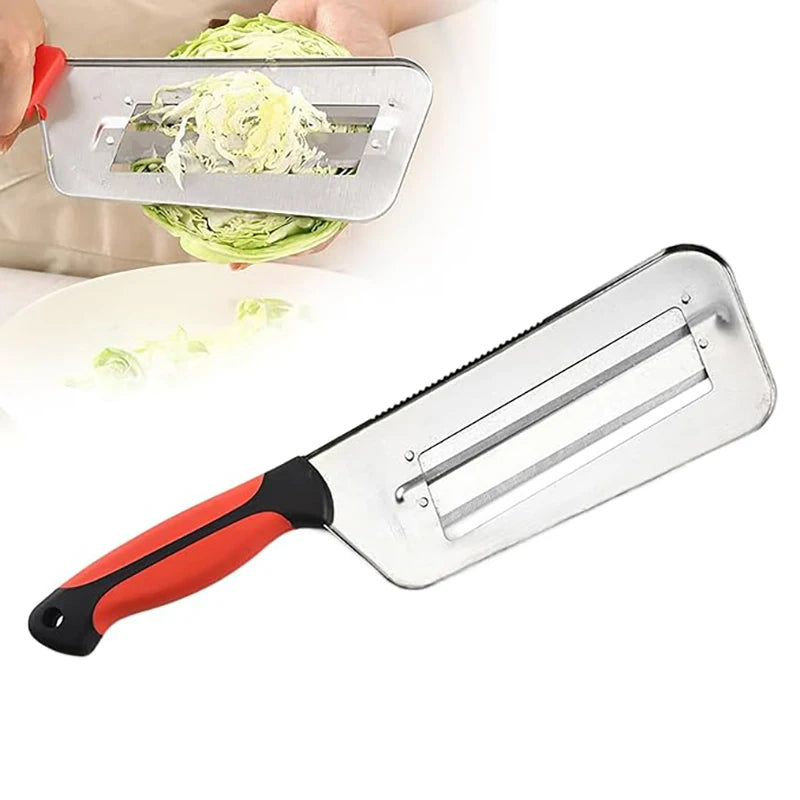 Stainless Steel Double-Layer Slicer Cabbage Slicer Shredder